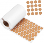 Angoily Cork Adhesive 2000 isekleepuvad padjad Round Cork Buffer Non-Slip Mat m&ouml;&ouml;bli ja m&uuml;ra v&auml;hendamiseks