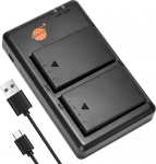 DSTE 2PCS Olympus BLS-1 PS-BLS1 (2100mAh/7.4V) akulaadija komplekt Olympus E-400,E-410,E-420,E-450,E-600,E-620,E-P1,E-P2,E-P3,E-PL1,E-PL3,E-PM1 kaamera jaoks