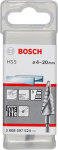 Bosch 2608597524 4/6/8/10/10/12/14/16/18/20 mm HSS astmega 1/4-tollised kuuskantpuurid