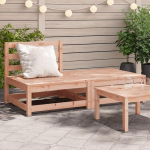 Homgoday Garden Diivan Armless koos jalatoega Douglas kuusepuidust v&auml;ljas diivan Diivan Garden Diivan elutuba Patio v&auml;ljas m&ouml;&ouml;bel