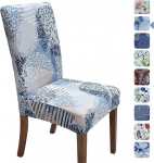 SPRINGRICO s&ouml;&ouml;gitoa toolikatted Single Pack Stretch Fit Washable K&ouml;&ouml;k Parson Spandex Protector Slipcover Restoran Hotel Ceremony (1 komplekt, STYLE01)