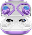 Bluetooth 5.4 k&otilde;rvaklapid Sport, 2026 Uus 6D Stereo In-Ear k&otilde;rvaklapid Traadita Bluetooth 4 ENC Mic/50H m&uuml;rasummutusega k&otilde;rvaklapid, k&otilde;rvaklappidega k&otilde;rvaklapid, IP7 veekindel