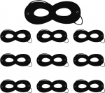 Moodne vildist silmamask Unikaalne ilus must maskeraadi kost&uuml;&uuml;m rekvisiitide peo dekoratsioon Must silmamask festivalide Cosplay peo jaoks Pakend 10-st