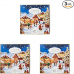 Lindt Weihnachtsmarkt Mini-Tisch-Adventskalender 2025 | 115 g | 24 leckere Mini Kugeln in verschiedenen Sorten | festliche Schokolade f&uuml;r die Weihnachtszeit | ideales Schokoladen-Geschenk