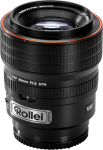 Rollei AF 85 mm F/1.8 t&auml;isformaatobjektiiv Sony FE-le STM autofookusega, t&auml;ismetallist korpus 477g, &uuml;hildub APS-C FX30/ZV-E10/A6000-A6700/A5000/A5100 ja t&auml;iskaader ZV-E1/FX3/A1/A1II/A9/A7-seeriaga.
