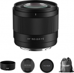 VILTROX 50mm F2.0 Air E-Mount Camera Lens for Sony Camera A7C