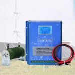 H&uuml;briid MPPT p&auml;ikeseenergia laadija 3000W p&auml;ikeselaadija kontroller tuuleturbiin 12V 24V 48V auto regulaator kodukasutus tuulegeneraator 48V