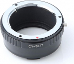 CY-SL/T objektiivi adapterir&otilde;ngas Contax/Yashica objektiivile, mis &uuml;hildub SMA FP-ga, S1 / S1r, CL SL TL T L kaameratele. CY ja L/T objektiivi adapter