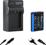 Blumax aku &uuml;hildub Sony NP-BX1 [1100 mAh] + laadija Sony ZV-1 II ZV-1 / Cyber-Shot DSC RX100 I II III IV IV V VI VII - CX647 - WX500 akuga