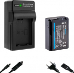 Blumax aku &uuml;hildub Sony NP-FW50 [1080 mAh] + laadija Alpha 7 7II 7R 7S II 5000 6300 6500 / NEX-6 NEX-7 NEX-F3 / DSC RX10 IV // ZV-E1 akuga
