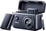 llano 2 Pack LP-E6NH laetavad akud (USB-C) ja topelt akulaadija Canon EOS R7 R5 R6 R6 II R, 5DIV, 6DII, 7DII, 80D, 90D, Smart Digital Display, magnetiline Snap Cover - Must