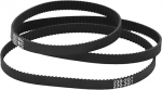 2 tk GKTOOLS C-6 3D-Druckerriemen GT2 6 mm Gummi mit geschlossener Schleife 2GT Zahnriemenl&auml;nge 206 208 210 210 212 214 214 216 218 220 222 224 226(2GT230)