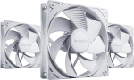 ole vait! Pure Wings 3 120 mm PWM Reverse White ventilaatorite kolmikpakett, 3 ventilaatorit kaasas, &uuml;mberp&ouml;&ouml;ratud ventilaatorite labad, k&otilde;rge tippkiirus, madal miinimumkiirus, optimeeritud ventilaatoriraam.