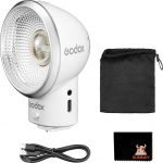 Godox LUX ELF retro v&auml;lklambi Canon, Sony, Leica, Fuji, Panasonic, Universal Hot Shoe, Microsingle digikaamera, kaasaskantav v&auml;lklambi