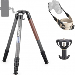 S&uuml;sinikkiust statiiv INNOREL ST344C Professionaalne raske kaamerastatiiv koos tasuta 75 mm kaussiadapteriga Max. Toru l&auml;bim&otilde;&otilde;t 34 mm Max. Koormus 35 kg Max. K&otilde;rgus 160 cm DSLR reisimiseks ilma keskteljeta