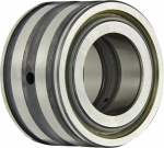 INA SL045006PP silindriline rull-laager, kaherealine, fikseeritud, normaalne kliirens, avatud ots, topelt tihendatud, &otilde;liauk, metriline, 30mm ID, 55mm OD, 34mm laius, 7500rpm maksimaalne p&ouml;&ouml;rlemiskiirus, 15500lbf staatiline kandev&otilde;ime, 11700lbf d&uuml;naa ...