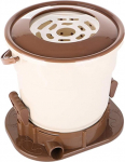 YXCKG Manual Laundry Spinner, Spin Dryer, Camping Washing Machine For Clothes, Space Saving, Drying Machine Hand Operated For Camping Home Clothing (Color : Brown)