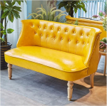 Diivanid ja diivanid P&otilde;hjamaade diivan Piimatee kohvik Vaba aja diivan Siseruumide mugav diivan Sobib koju elutuppa magamistuppa Diivanvoodi elutoa nurgas tool magamistuba salong kontor (V&auml;rv : 1) (messingist)