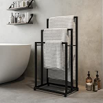 K&auml;ter&auml;tikuhoidja, k&auml;ter&auml;tikuhoidja, 3 r&auml;tikur&ouml;&ouml;bast, vannitoa r&auml;tikuhoidja, teras, vannitoa r&auml;tikuhoidja, must