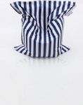 Beauty.Scouts Kinzler Bean Bag Stripes Sobib sise- ja v&auml;litingimustes kasutamiseks 140 x 180 cm istmepadi V&auml;rviline lihtne v&auml;rv sinine