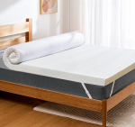 PERLECARE Topper 180 x 200 cm - viskoelastiline madratsipealne, 7 cm k&otilde;rgus, H3 & H2 k&otilde;vadusastmed madratsipealne bambusekattega, &Ouml;ko-Tex sertifitseeritud geel vahtpolster Box Spring voodile ja diivanvoodile.