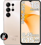 DOOGEE Note 56X Android 16 nutitelefon ilma lepinguta, 6150 mAh aku, Octa Core, 8,45 mm Ultra Thin + 6,56-tolline HD+ 90Hz mobiiltelefon Odav, 8MP, 24GB + 64GB/2TB TF, 4G Dual SIM Simlock-free