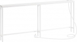 HOOBRO Narrow Console Table with Power Strip, Console Table with Charging Station, Slim Sofa Table, Console Behind Sofa, Entryway, Hallway, Rustic White EWT185CXG01