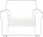 JHLD Velvet diivanil istmepadja kate, suur Stretch istmepadja kaitsja pehme diivanil istmepadja katted elastne diivanil istmepadja kate masinpesu elutoa jaoks kreem 1 tk