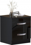 amazon Brand Movian High Gloss Bedside Table
