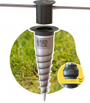 Gard & Rock ankurdusjalg alumiiniumist, ei seisa &uuml;leval - kruvimiseks v&otilde;i betooni sissekandmiseks mis tahes pinnale - Quick Fixation System - Sisseehitatud k&auml;sip&ouml;&ouml;ramine