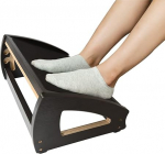 StrongTek puidust t&ouml;&ouml;laua all olev jalapealne t&ouml;&ouml;ks, 3 reguleeritava k&otilde;rgusega, ergonoomiline, libisemisvastane, soodustab kehahoiakut ja vereringet, kuni 181 kg kaaluga