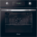 Candy Idea FIDC N615 Elektriline konvektsioonahi 70 liitrit Aquactiva k&uuml;lgv&otilde;rgustiku h&uuml;drol&uuml;&uuml;tiline puhastuss&uuml;steem klass A+ Must B 59,5 x D 56,8 x K 59,5 cm