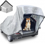 Auto varju v&otilde;rk, koera p&auml;ikesekaitse alumiiniumist valmistatud v&otilde;rk, alumiiniumist peegeldus varjud, varjud, varju v&otilde;rk r&otilde;dule, aeda, telkimisele (4 x 6 m)