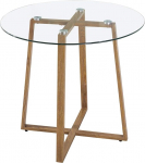 S&ouml;&ouml;gilaud &uuml;mmargune 80 cm klaasist s&ouml;&ouml;gilaud kohvilaud Skandinaavia laud 2 4 inimesele metallist jalad