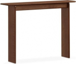 Konsoollaud, puidust diivanilaud, 100 cm pikkune sissep&auml;&auml;sulaud, kitsas laud diivani taga, kaasaegne aktsentlaud, koridorilaud fuajees (pruun)