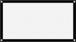 16:9 projektsiooniekraan, paksendatud, kaasaskantav, kortsuvaba, kokkupandav, pehme valge pol&uuml;estrist projektorikardin, sobib kodukino, konverentside, v&auml;ljas telkimise filmide jaoks (84 tolli)