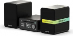 Pure Classic Stereo Mini Micro HiFi s&uuml;steem CD m&auml;ngija DAB+ raadio Bluetooth 5.3 USB AUX k&otilde;rvaklappide pistikupesa Kaugjuhtimispult 40W Stereo Puiduefektiga - must