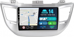 BXLIYER - Sisseehitatud DAB - Android 14 IPS autoraadio Hyundai Tucsonile (2014-2018) - Traadita Carplay/Android auto - 4G+64G - LED kaamera + mikrofon - 9-tolline 2 DIN - roolijuhtimispult WiFi Fast Boot