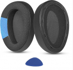 TaiZiChangQin Ersatz-Ohrpolster, kompatibel mit Hifiman Arya Edition X Edition XS HE1000se HE1000 V2 Jade II Kopfh&ouml;rern (nicht f&uuml;r Ananda BT), Ohrpolster aus Netzstoff, Schwarz