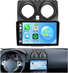 Roinvou 4+64G Android 15 autoraadio Nissan Qashqai J10 2006-2016 juhtmevaba Carplay Android auto, 9-tolline autoraadio Incell puuteekraaniga GPS-navigatsiooniga Bluetooth EQ WiFi RDS FM SWC MIC
