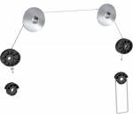 Maclean MC-557 Ekstra &otilde;huke kvaliteetne seinakuvarite kinnitusklamber 23" - 70" 50 kg LCD LED Plasma