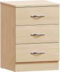 Home Discount Pine Chest of Drawers, 3 Drawer, Pine