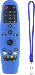 Silikoonist &uuml;mbris LG AN-MR600 / LG AN-MR650 / AN-MR18BA / AN-MR19BA LG AN-MR20GA puldi jaoks Silikoonist kaitsekate LG Magic TV puldi jaoks Libisematu mittelibisev (ilma sinise valguseta)