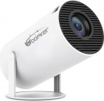 WOOPKER Mini projektor 4K toetab Android 11, mini projektor 5G WiFi 6 BT 5.0, projektor mobiiltelefoni v&auml;ljas 180&deg; p&ouml;&ouml;ratav 130-tolline, sobib telefonile / TV-pulgale / PC / HDMI USB (HY-300Pro)