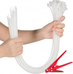 Kaabli sidemed kaabli sidemetega Raske 18-tolline kaabli sidemete p&uuml;stoliga pikk traat sidemed t&ouml;&ouml;stuslik vastupidav tugev kaabli sidemete sidumiseks aiad markiisid tie oksad kimbudeks