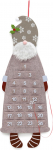 Mopec NA102 Advendikalender Vildist 84 cm Gnome Beige