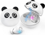 Panda juhtmevabad k&otilde;rvaklapid, Bluetooth juhtmevabad k&otilde;rvaklapid IPX5 veekindlad mikrofonide ja kiirlaadimise korpusega, 32 tundi m&auml;nguaega, nutitelefoni puutenupud k&otilde;rvaklapid