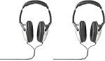 NEDIS - Kopfh&ouml;rer mit Kabel - Over-Ear - 6 m Rundes Kabel - HiFi - Ergonomische Ohrmuscheln - Silber/Schwarz (Packung mit 2)