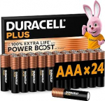 DURACELL Plus AAA patareid (24 tk) - leelispatareid 1.5V