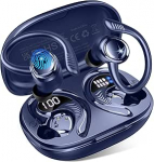 Bluetooth 5.4 k&otilde;rvaklapid Sport, 2026 k&otilde;rvaklappide traadita Bluetooth 6D Stereo/4 ENC mikrofoniga, 50H m&uuml;ravastased k&otilde;rvaklapid, k&otilde;rvaklappidega spordik&otilde;rvaklapid, IP7 veekindlad k&otilde;rvaklapid